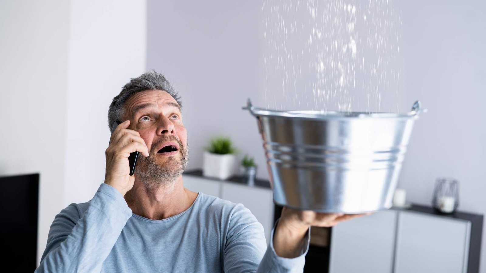 Fuite d’eau nécessitant un dépannage de plomberie